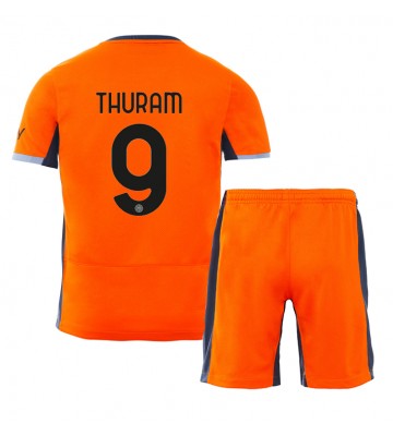 Inter Milan Marcus Thuram #9 Replika Babytøj Tredje sæt Børn 2023-24 Kortærmet (+ Korte bukser)
